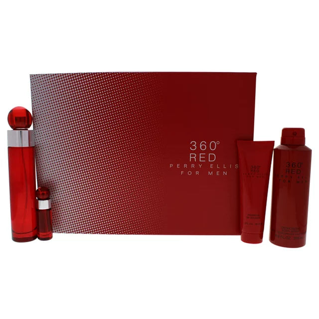 360 RED BY PERRY ELLIS (GIFT SET)