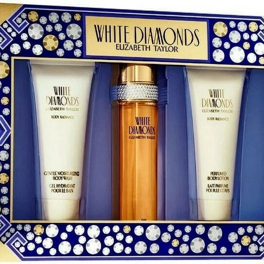 WHITE DIAMOND BY ELIZABETH TAYLOR (GIFT SET)